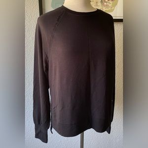 JoyLab Lightweight Loose Fit Black Sweatshirt